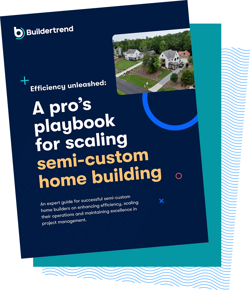 Semi-custom home building gated PDF cover